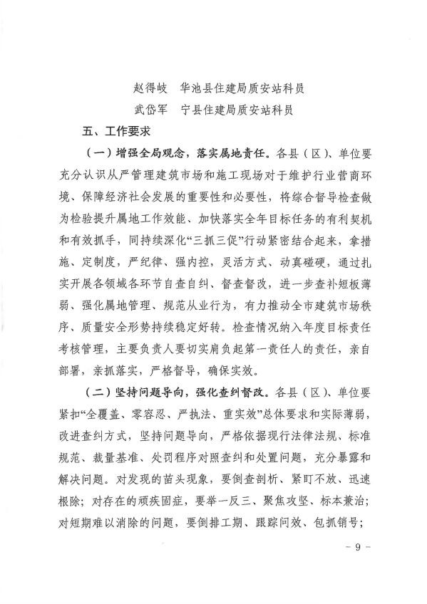 關(guān)于轉(zhuǎn)發(fā)《慶陽市住房和城鄉(xiāng)建設(shè)局關(guān)于開展全市建筑市場綜合執(zhí)法檢查暨安全生產(chǎn)治本攻堅三年行動督查工作的通知》通知