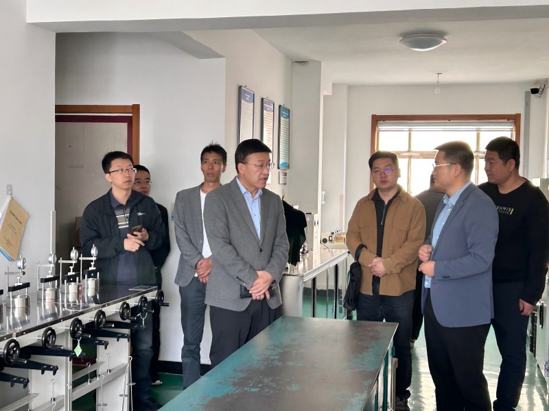 慶陽市科技局赴甘肅恒達(dá)工程檢測有限公司專項調(diào)研